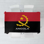 Angola Country Flag Stylized Tablecloth