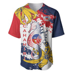 Département de Mayotte Baseball Jersey Ra Hachiri 976 Map With Ylang Ylang