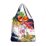 Département de Mayotte Grocery Bag Ra Hachiri 976 Map With Ylang Ylang