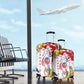Département de Mayotte Luggage Cover Ra Hachiri 976 Map With Ylang Ylang