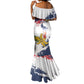 Département de Mayotte Mermaid Dress Ra Hachiri 976 Map With Ylang Ylang