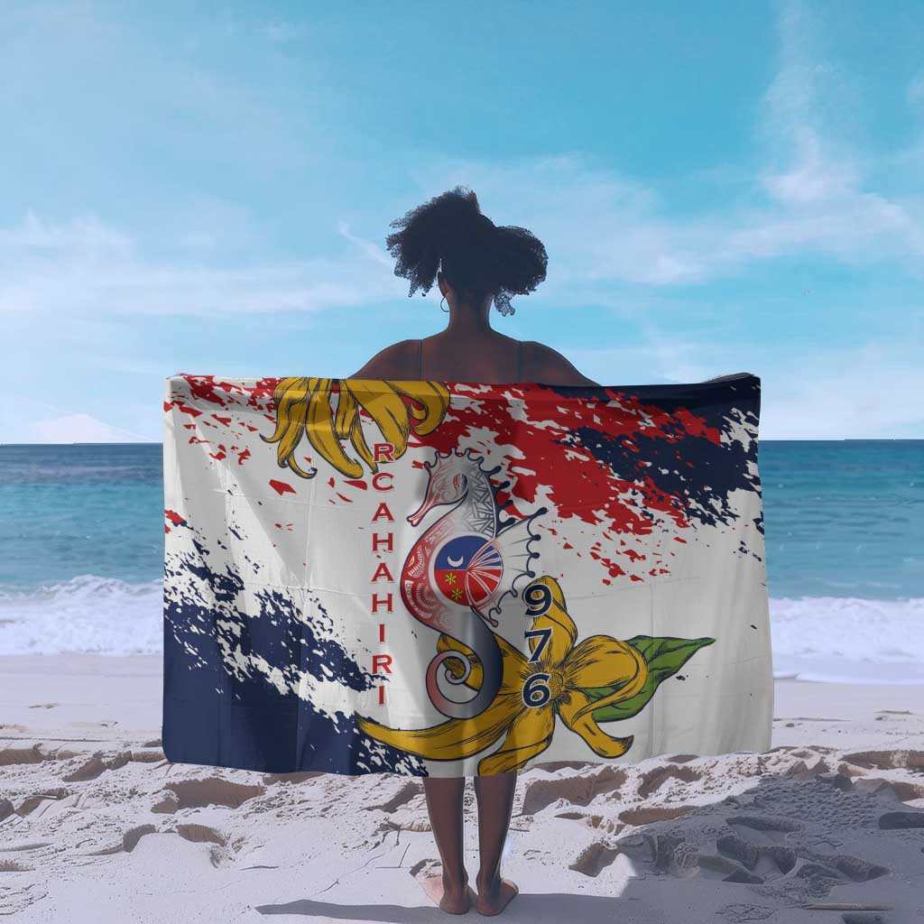 Département de Mayotte Sarong Ra Hachiri 976 Map With Ylang Ylang