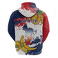 Département de Mayotte Zip Hoodie Ra Hachiri 976 Map With Ylang Ylang