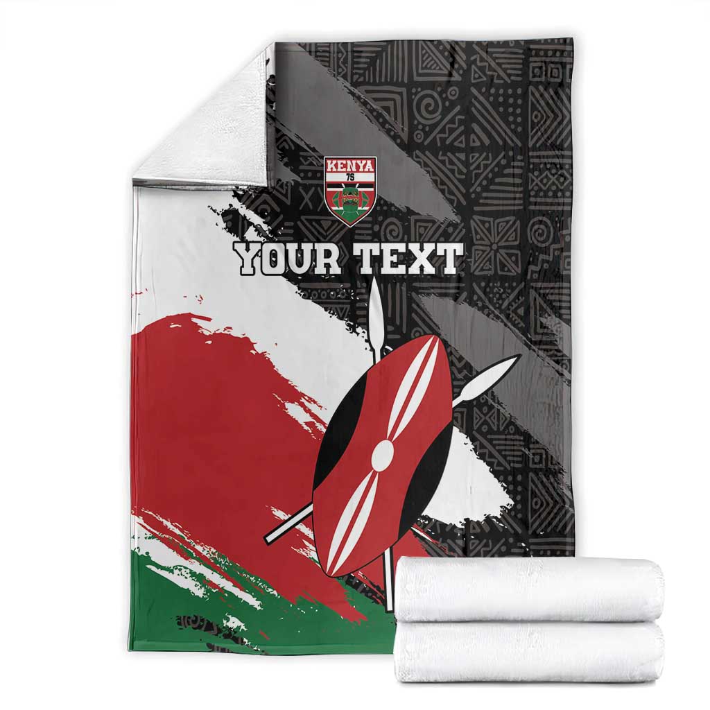 Custom Afro Kenya Blanket Rugby Sevens - African Pattern