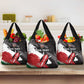 Custom Afro Kenya Grocery Bag Rugby Sevens - African Pattern