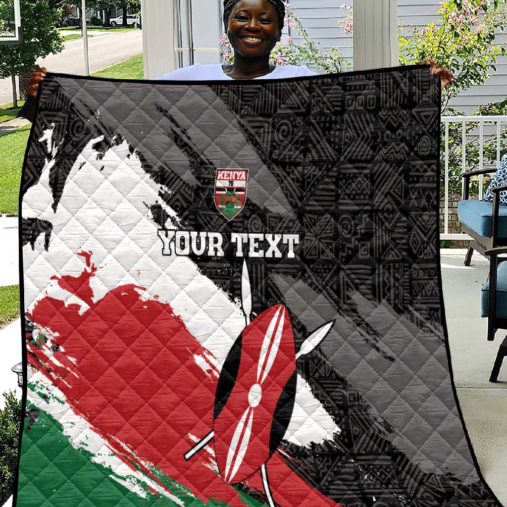 Custom Afro Kenya Quilt Rugby Sevens - African Pattern