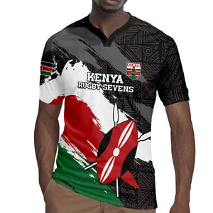 Custom Afro Kenya Rugby Jersey Rugby Sevens - African Pattern