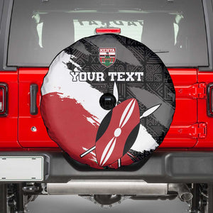 Custom Afro Kenya Spare Tire Cover Rugby Sevens - African Pattern