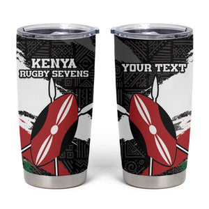 Custom Afro Kenya Tumbler Cup Rugby Sevens - African Pattern