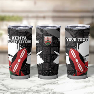 Custom Afro Kenya Tumbler Cup Rugby Sevens - African Pattern