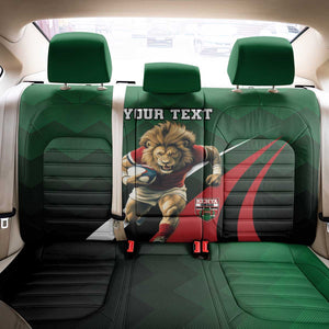 Kenya Rugby Custom Back Car Seat Cover Simbas Mascot - Sporty Style