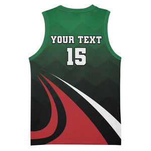 Kenya Rugby Custom Basketball Jersey Simbas Mascot - Sporty Style LT15