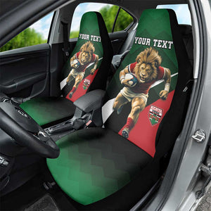 Kenya Rugby Custom Car Seat Cover Simbas Mascot - Sporty Style