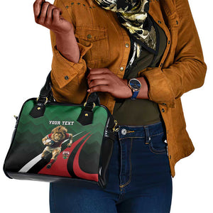 Kenya Rugby Custom Shoulder Handbag Simbas Mascot - Sporty Style