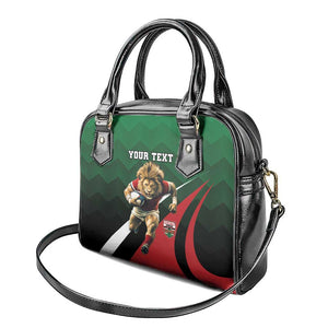 Kenya Rugby Custom Shoulder Handbag Simbas Mascot - Sporty Style