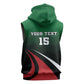 Kenya Rugby Custom Sleeveless Hoodie Simbas Mascot - Sporty Style - African Pride
