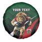 Kenya Rugby Custom Spare Tire Cover Simbas Mascot - Sporty Style