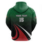 Kenya Rugby Custom Zip Hoodie Simbas Mascot - Sporty Style