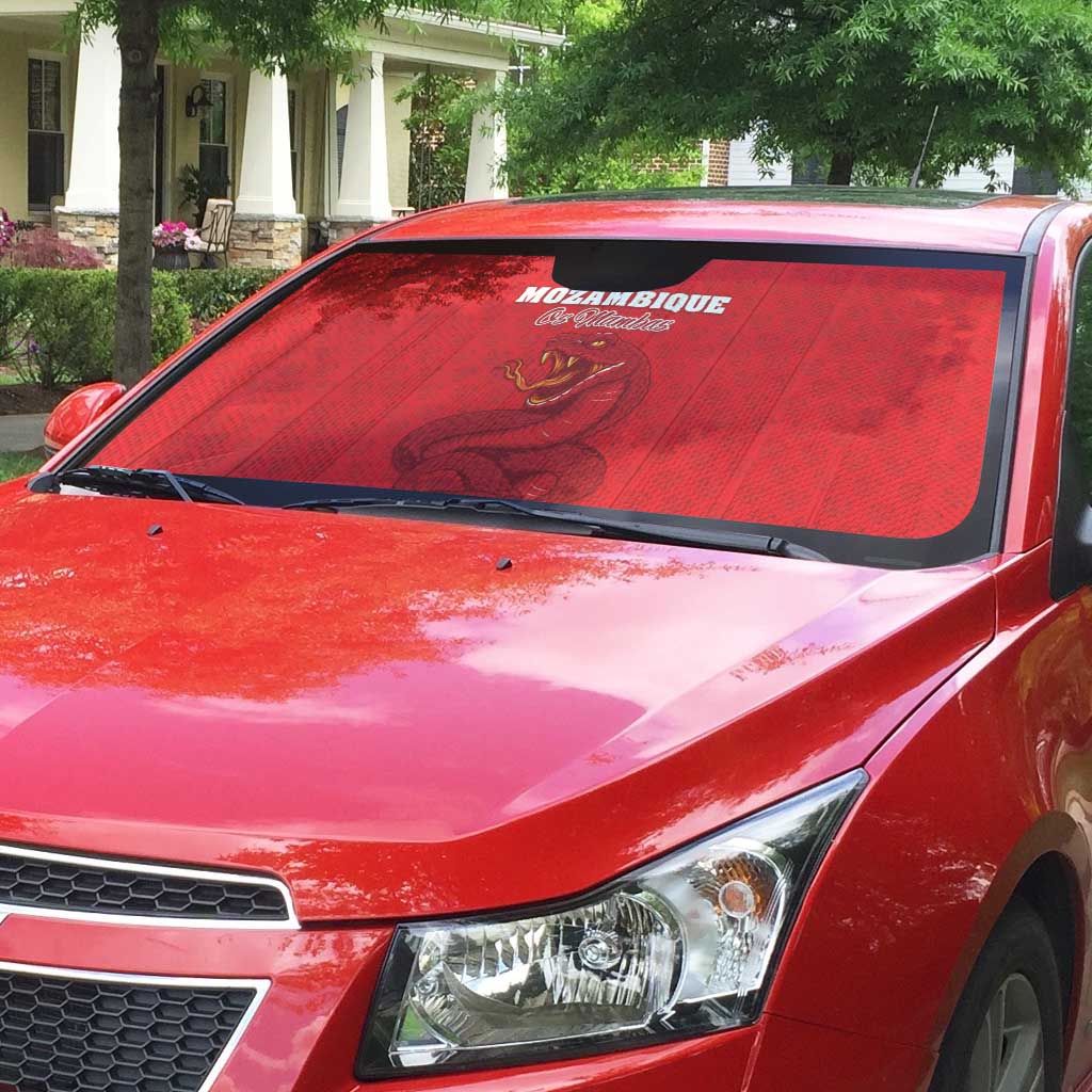 Mozambique Football Auto Sun Shade Come On Os Mambas