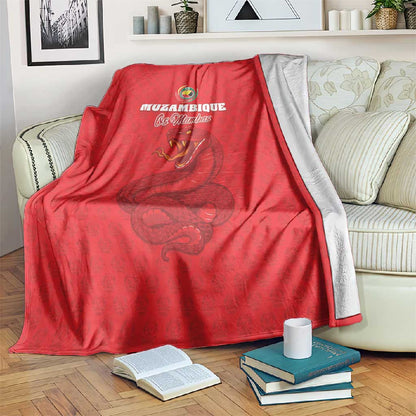 Mozambique Football Blanket Go Champions Os Mambas - African Pride