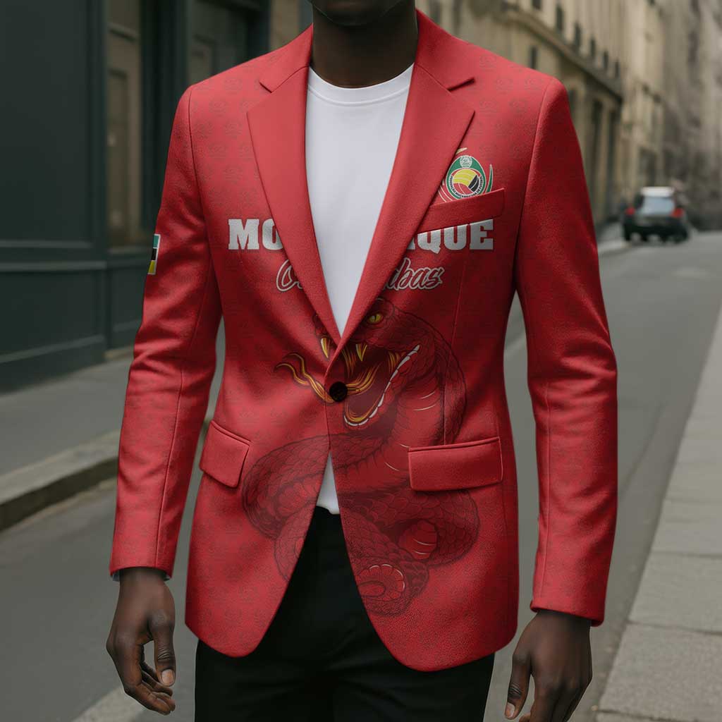 Custom Mozambique Football Blazer Come On Os Mambas