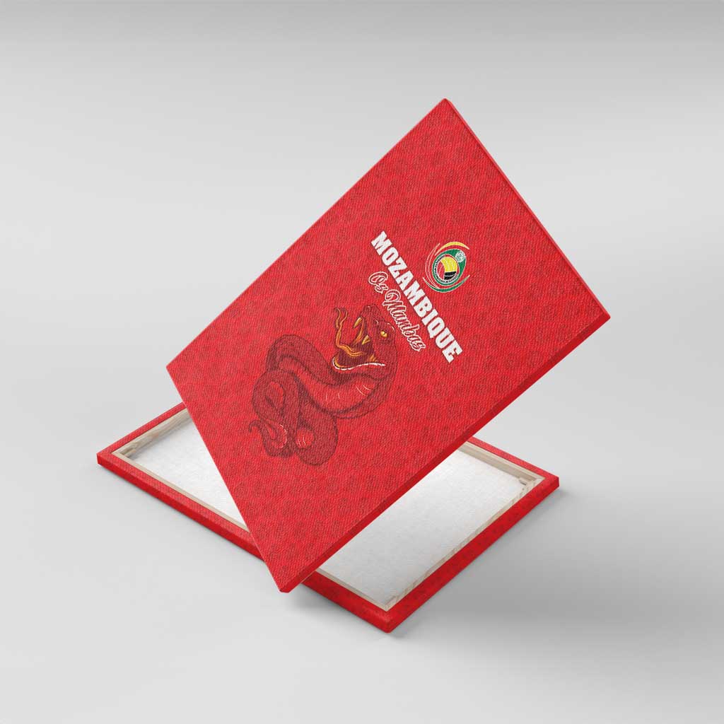 Mozambique Football Canvas Wall Art Go Champions Os Mambas - African Pride