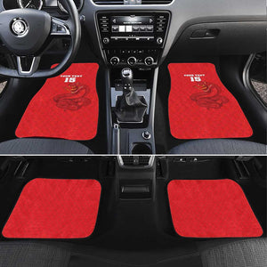 Custom Mozambique Football Car Mats Go Champions Os Mambas - African Pride
