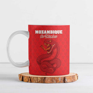 Custom Mozambique Football Ceramic Mug Come On Os Mambas