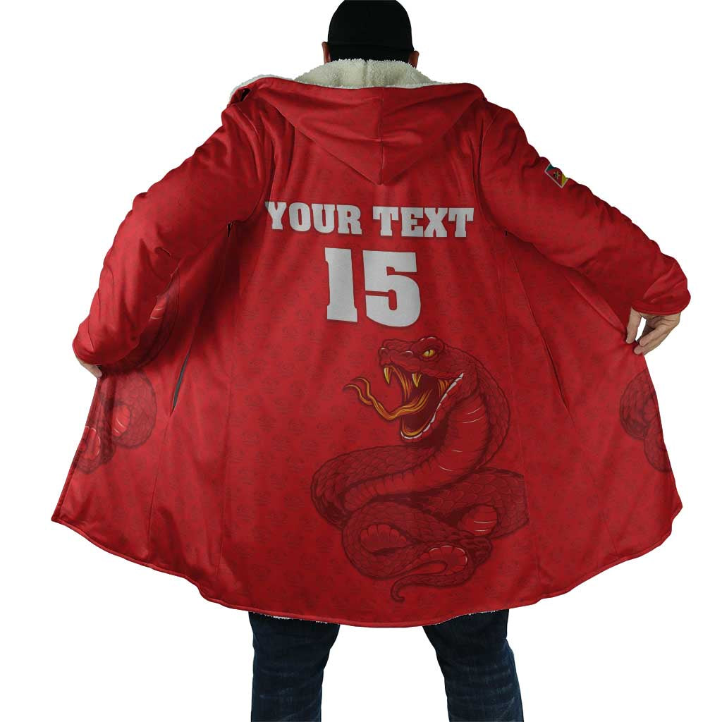 Custom Mozambique Football Cloak Come On Os Mambas