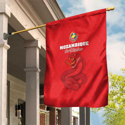 Mozambique Football Garden Flag Go Champions Os Mambas - African Pride