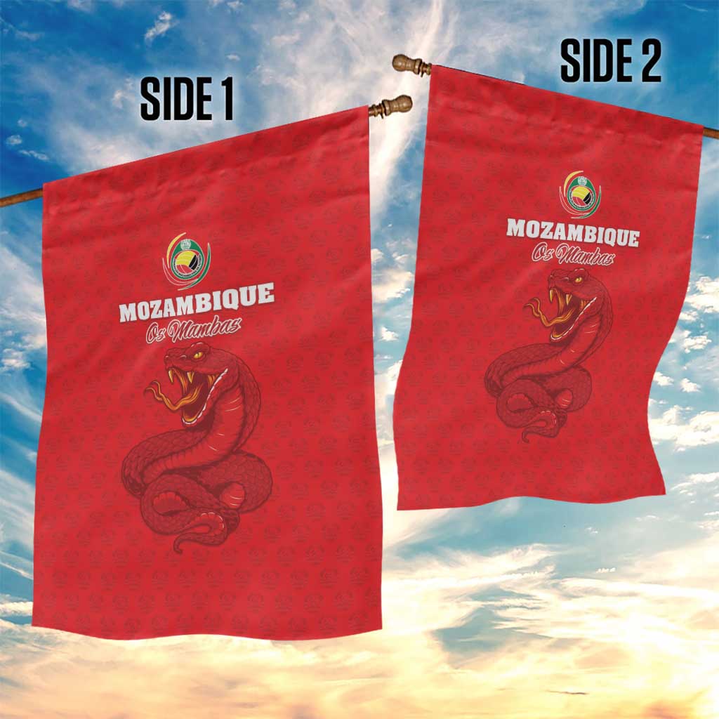 Mozambique Football Garden Flag Go Champions Os Mambas - African Pride
