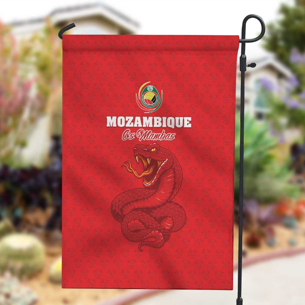 Mozambique Football Garden Flag Go Champions Os Mambas - African Pride