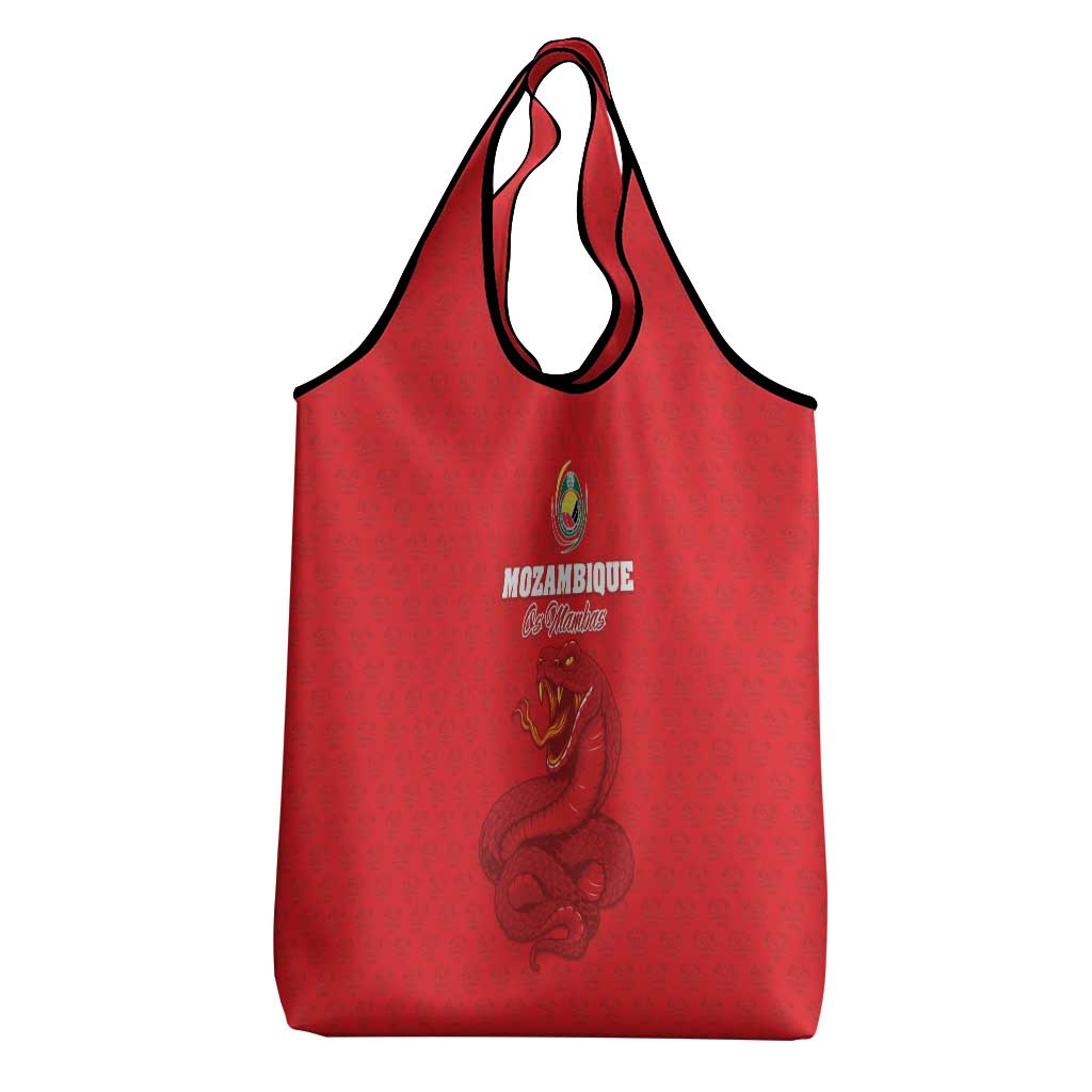Mozambique Football Grocery Bag Go Champions Os Mambas - African Pride