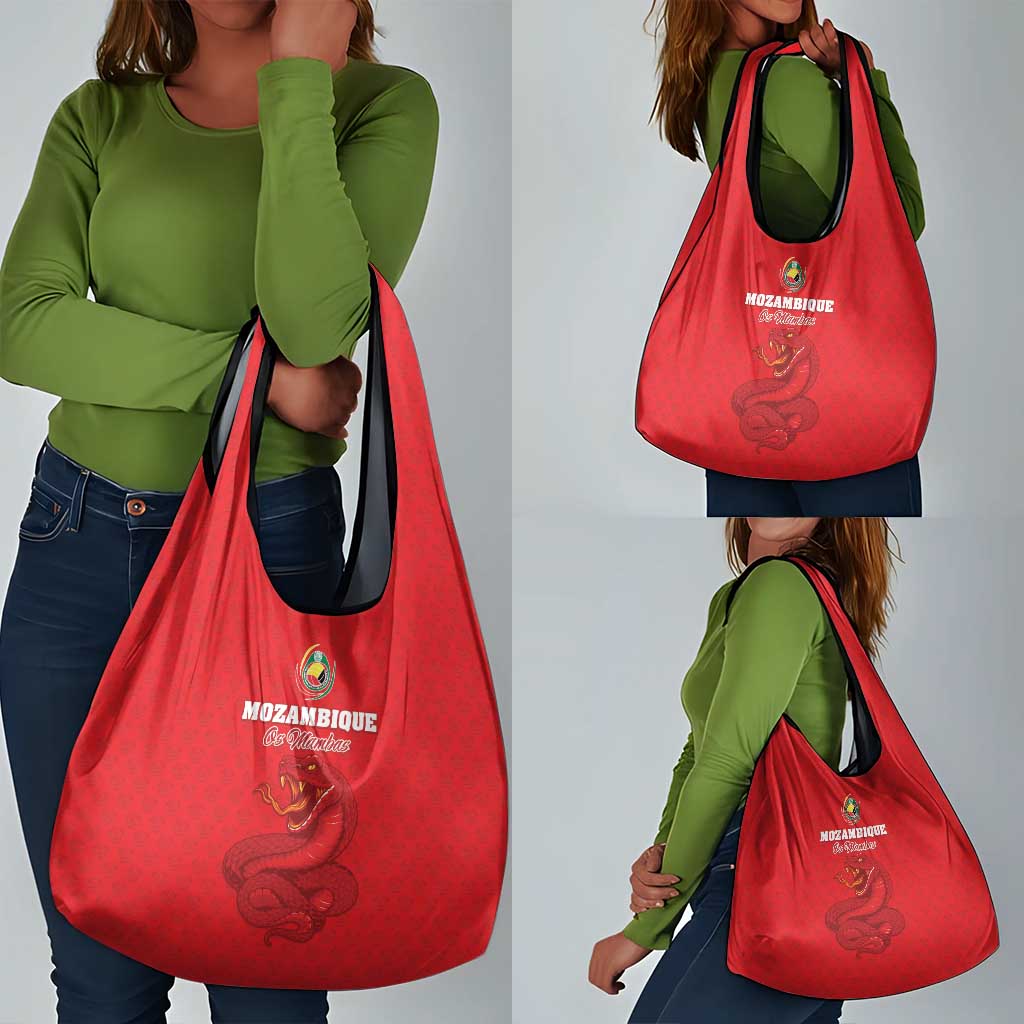 Mozambique Football Grocery Bag Go Champions Os Mambas - African Pride