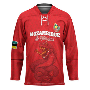 Custom Mozambique Football Hockey Jersey Come On Os Mambas