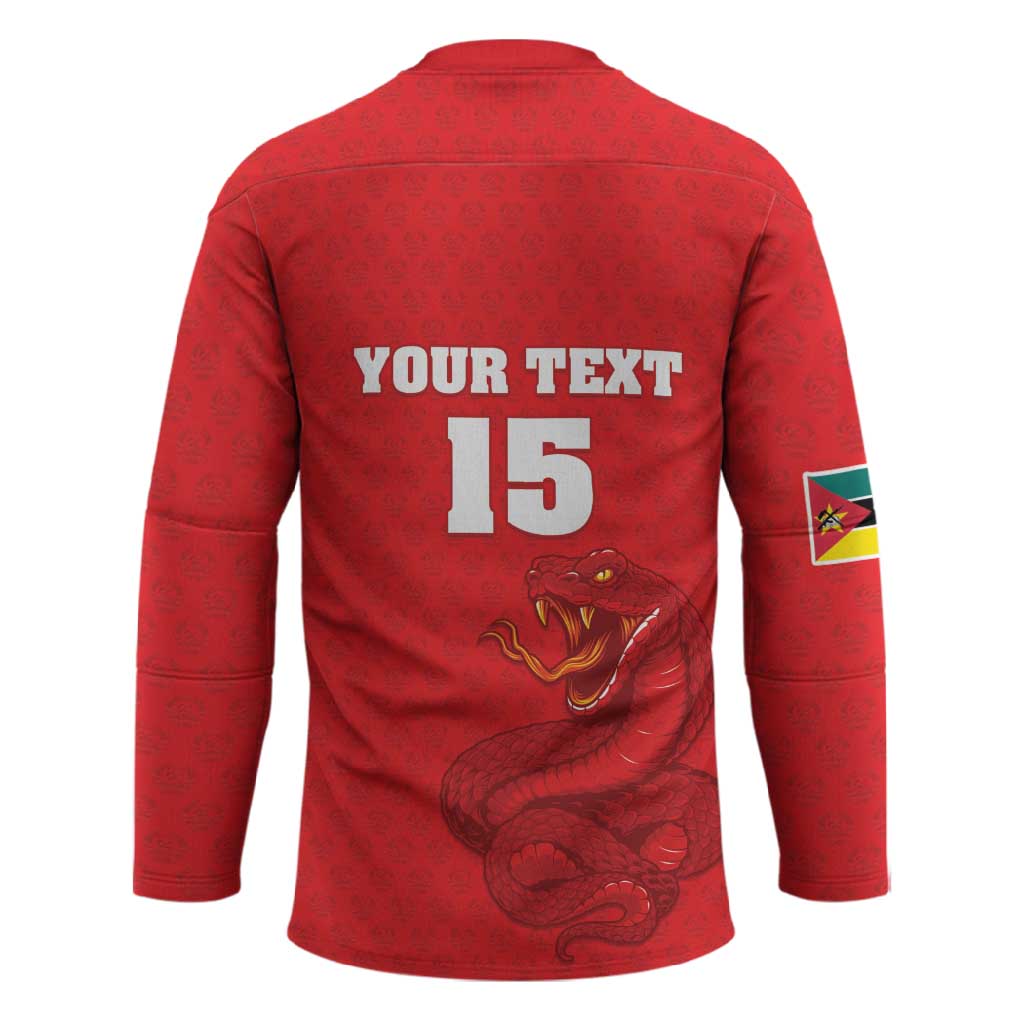 Custom Mozambique Football Hockey Jersey Come On Os Mambas