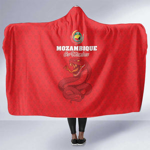 Mozambique Football Hooded Blanket Go Champions Os Mambas - African Pride