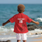 Custom Mozambique Football Kid Hawaiian Shirt Go Champions Os Mambas LT15