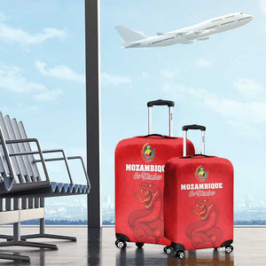 Mozambique Football Luggage Cover Go Champions Os Mambas - African Pride