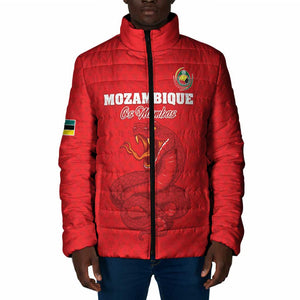 Custom Mozambique Football Padded Jacket Come On Os Mambas