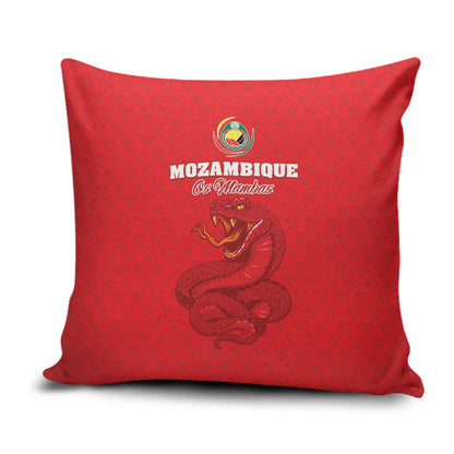 Mozambique Football Pillow Cover Come On Os Mambas