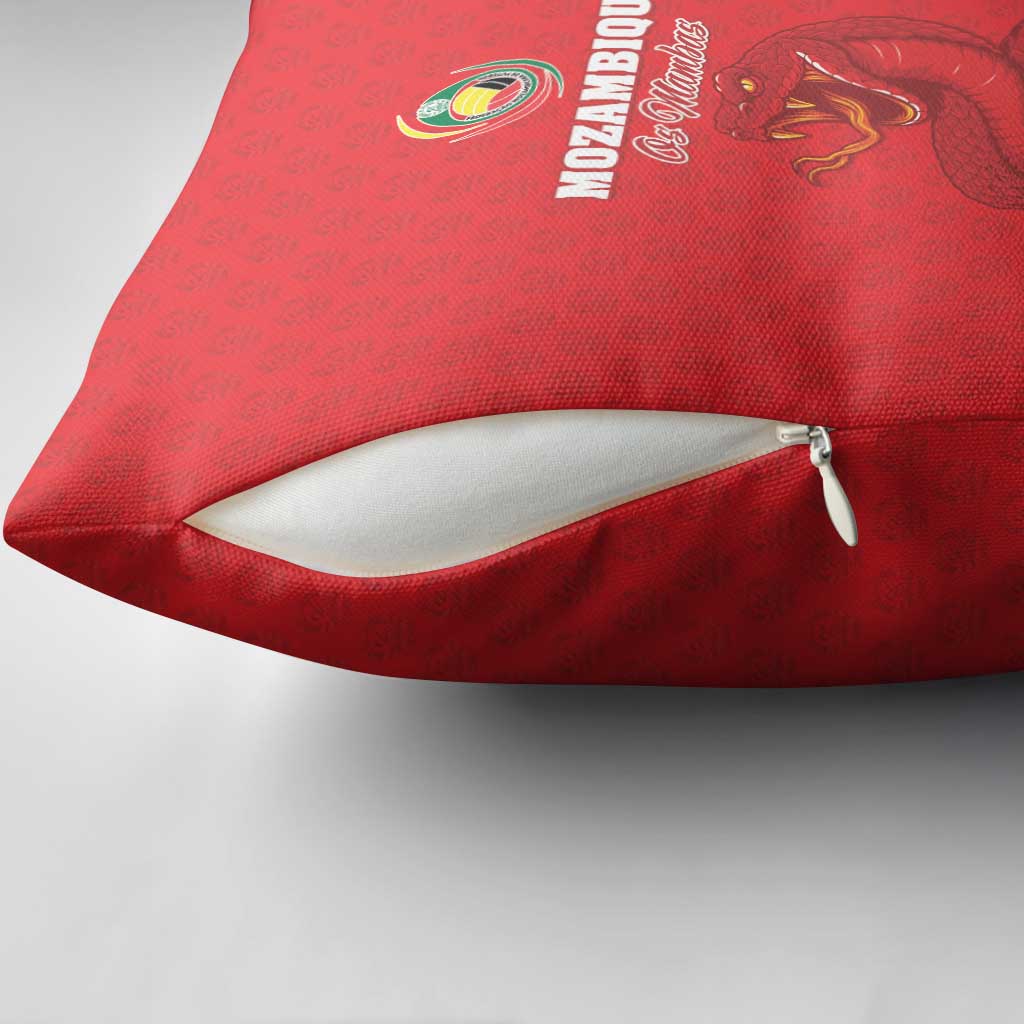 Mozambique Football Pillow Cover Come On Os Mambas