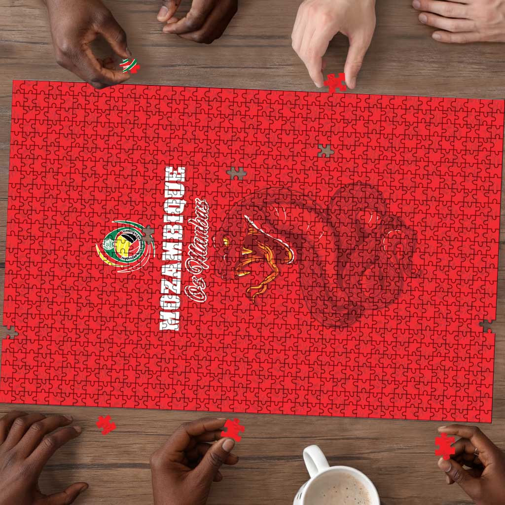 Mozambique Football Puzzle Come On Os Mambas