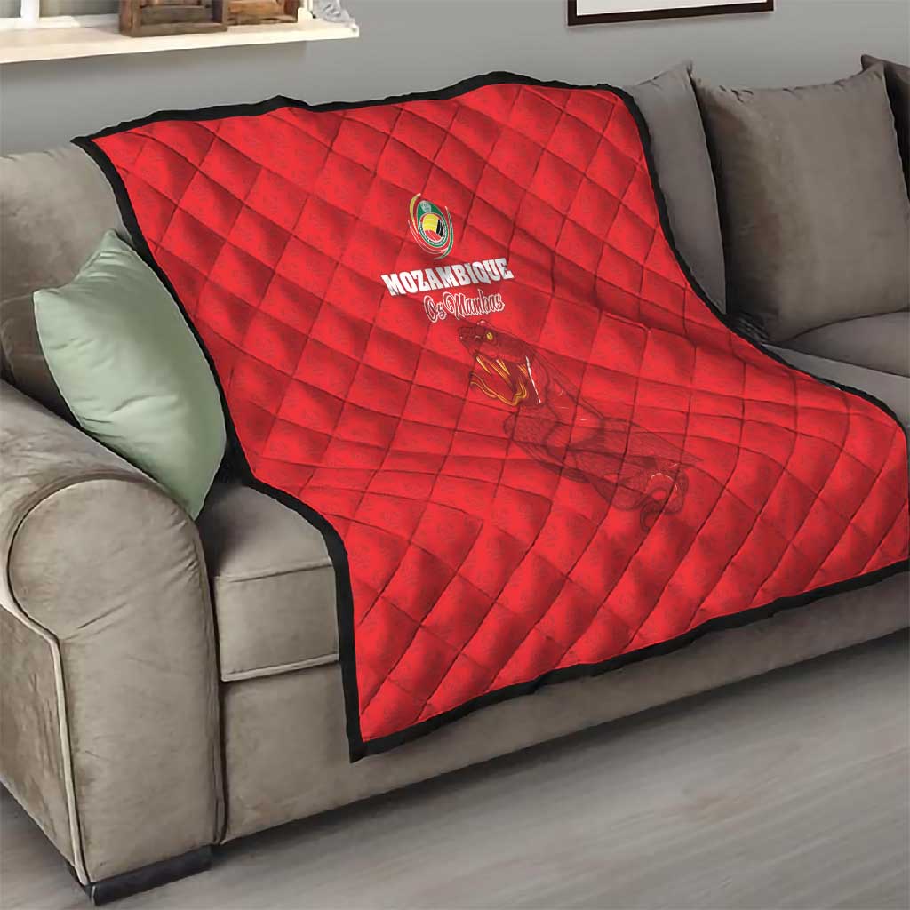 Mozambique Football Quilt Go Champions Os Mambas - African Pride