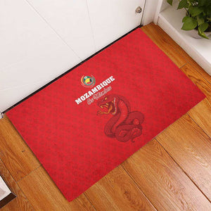 Mozambique Football Rubber Doormat Go Champions Os Mambas - African Pride