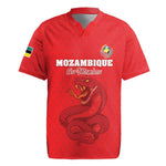 Custom Mozambique Football Rugby Jersey Go Champions Os Mambas LT15