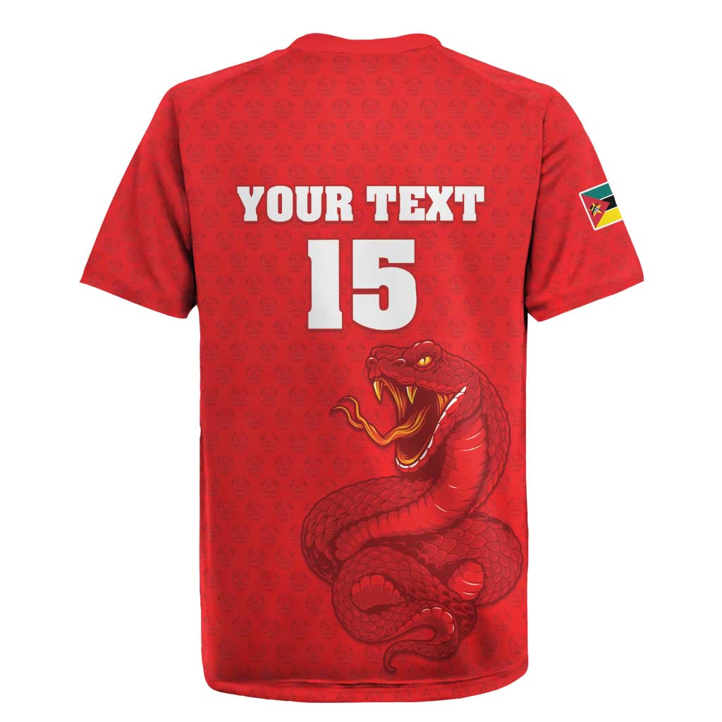 Custom Mozambique Football Rugby Jersey Go Champions Os Mambas LT15
