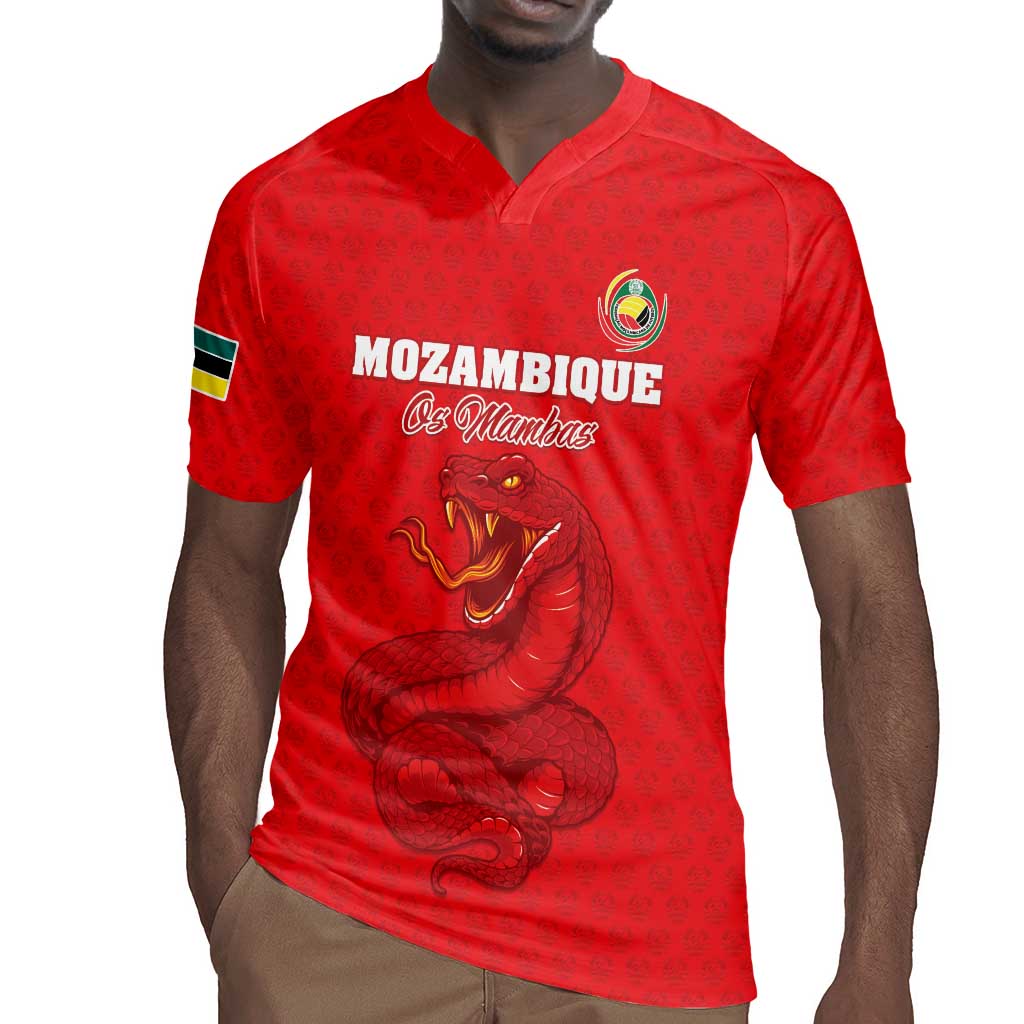 Custom Mozambique Football Rugby Jersey Go Champions Os Mambas LT15