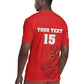 Custom Mozambique Football Rugby Jersey Go Champions Os Mambas LT15