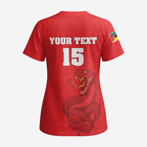 Custom Mozambique Football Scrub Top Go Champions Os Mambas - African Pride